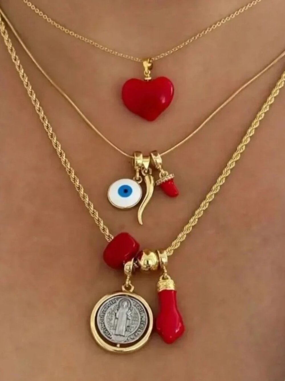 Saint Benedict Necklace Q852